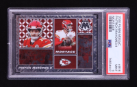 Patrick Mahomes II 2020 Panini Mosaic Montage #M16 (PSA 9) at PristineAuction.com