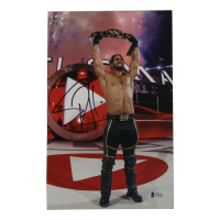 Seth Rollins Signed WWE 8x12 Photo (Beckett) at PristineAuction.com