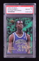 Kevin Garnett 1995 Skybox Lottery Exchange #5 (PSA 8) at PristineAuction.com