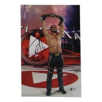 Seth Rollins Signed WWE 8x12 Photo (Beckett) at PristineAuction.com
