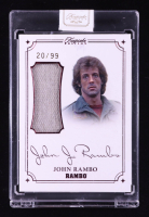 John Rambo 2024 Keepsake Edition Laser Signapatch Authentic Rambo #40 #20/99 at PristineAuction.com