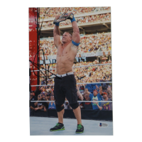 John Cena Signed WWE 8x12 Photo (Beckett) at PristineAuction.com