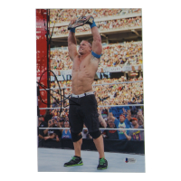 John Cena Signed WWE 8x12 Photo (Beckett) at PristineAuction.com