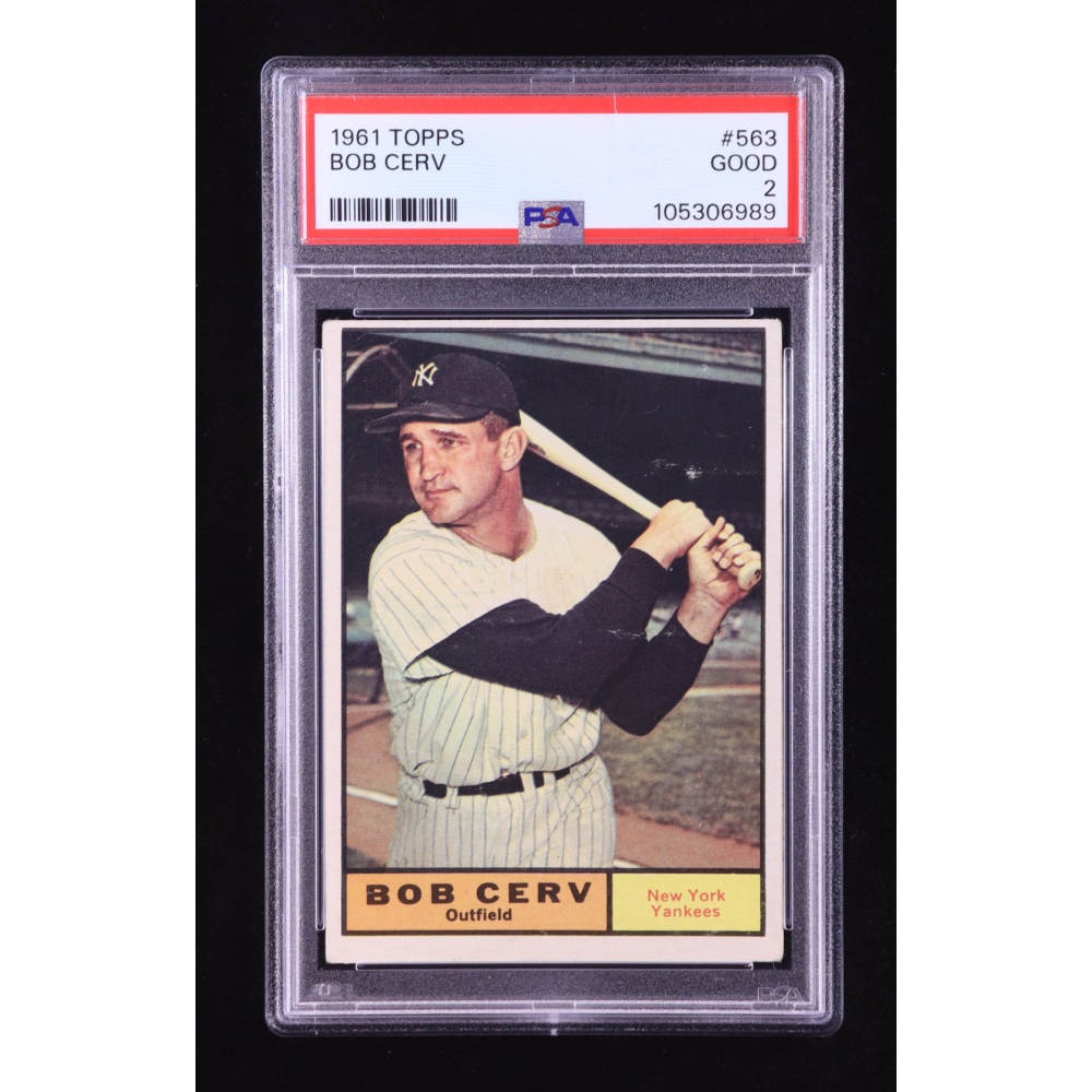 Bob Cerv 1961 Topps #563 (PSA 2) at PristineAuction.com