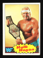 Hulk Hogan 1985 Topps WWF #1 RC at PristineAuction.com
