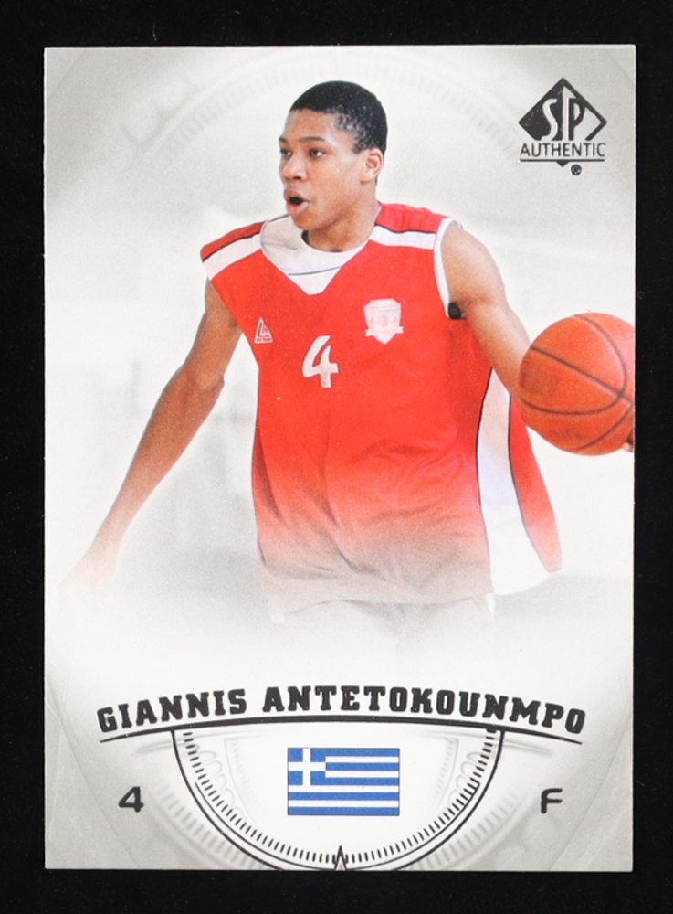 Giannis Antetokounmpo 2013-14 SP Authentic #36 RC at PristineAuction.com Giannis Antetokounmpo 2013-14 SP Authentic #36 RC at PristineAuction.com