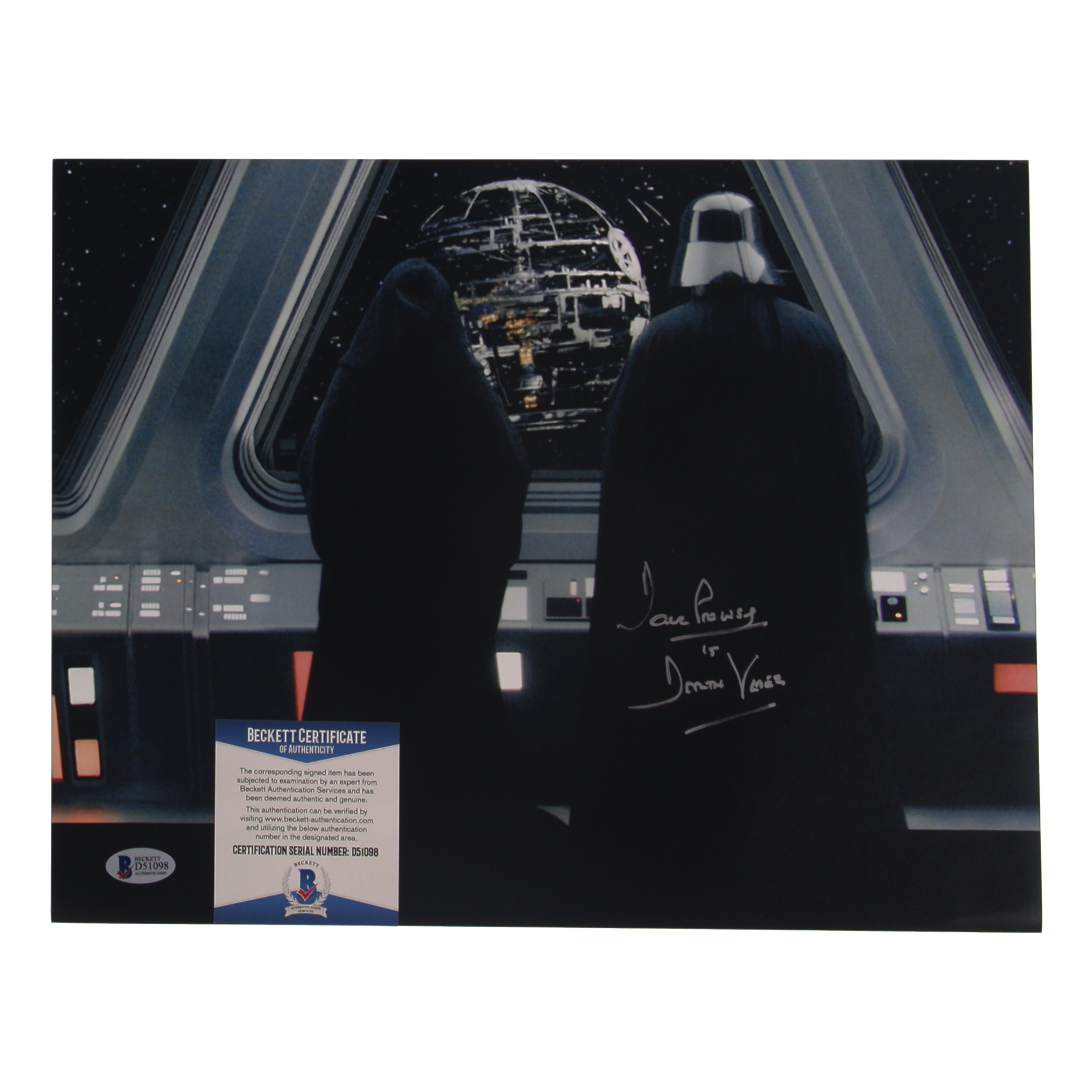 David Prowse Signed "Star Wars: Episode IV – A New Hope" 11x14 Photo Inscribed "Is Darth Vader" (Beckett) at PristineAuction.com David Prowse Signed "Star Wars: Episode IV – A New Hope" 11x14 Photo Inscribed "Is Darth Vader" (Beckett) at PristineAuction.com