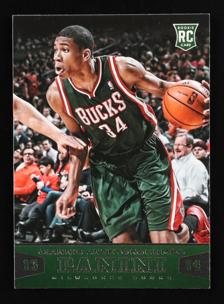 Giannis Antetokounmpo 2013-14 Panini #194 RC at PristineAuction.com Giannis Antetokounmpo 2013-14 Panini #194 RC at PristineAuction.com