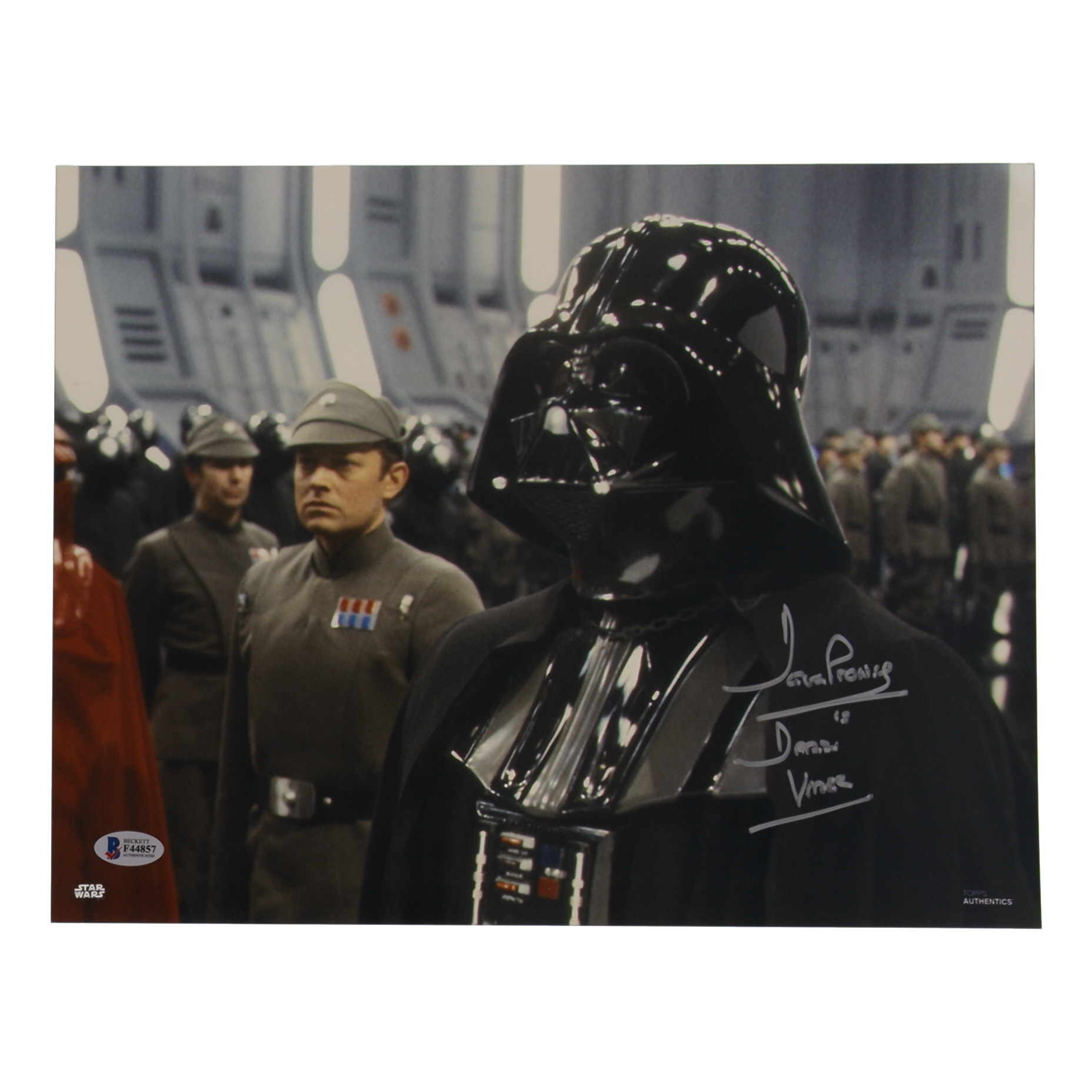 David Prowse Signed "Star Wars: Episode VI – Return of the Jedi" 11x14 Photo Inscribed "Is Darth Vader" (Beckett) at PristineAuction.com David Prowse Signed "Star Wars: Episode VI – Return of the Jedi" 11x14 Photo Inscribed "Is Darth Vader" (Beckett) at PristineAuction.com