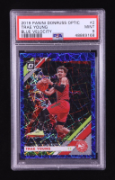 Trae Young 2019 Donruss Optic Blue Velocity #2 (PSA 9) at PristineAuction.com