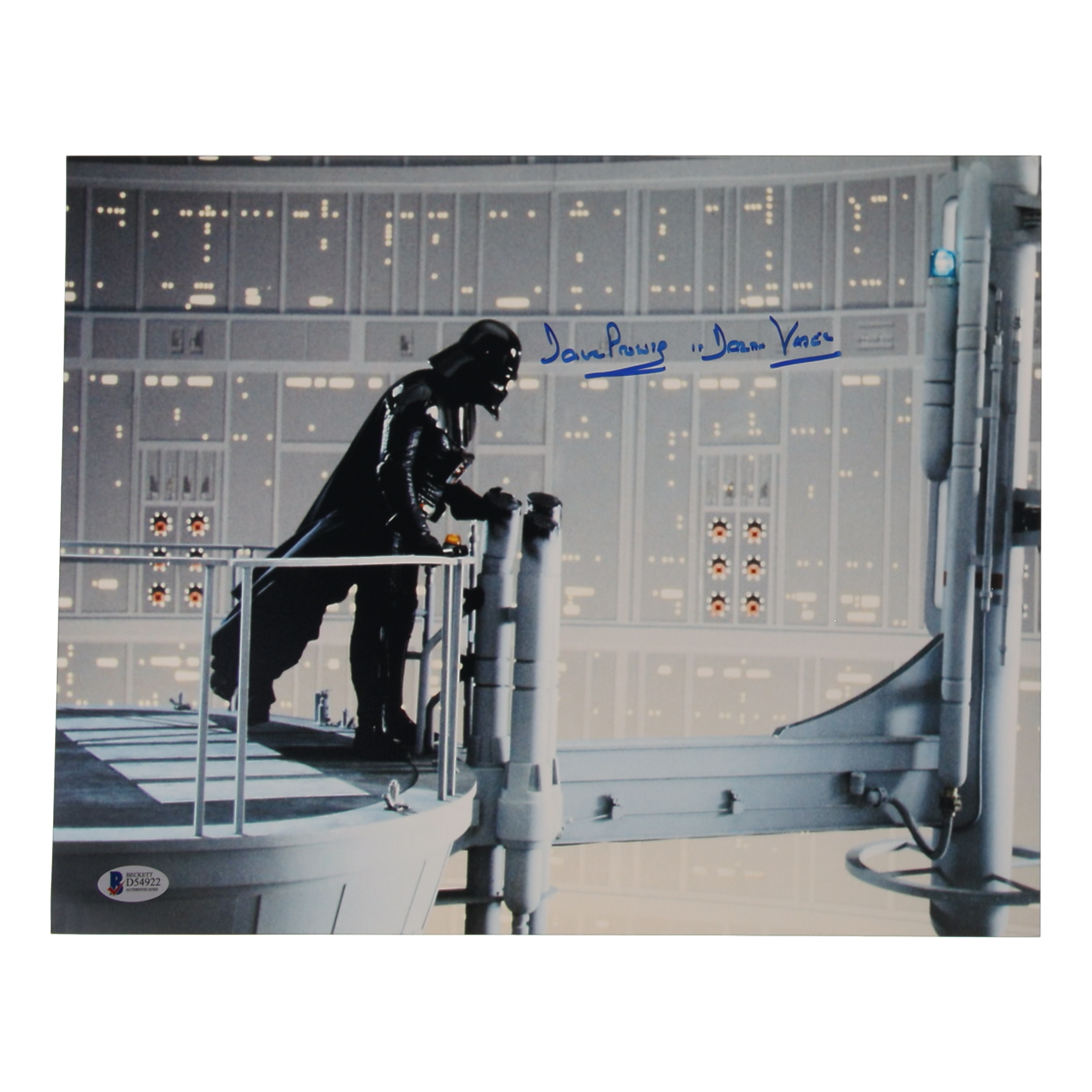 David Prowse Signed "Star Wars: Episode V – The Empire Strikes Back" 11x14 Photo Inscribed "Is Darth Vader" (Beckett) at PristineAuction.com David Prowse Signed "Star Wars: Episode V – The Empire Strikes Back" 11x14 Photo Inscribed "Is Darth Vader" (Beckett) at PristineAuction.com