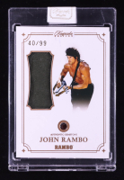 John Rambo 2024 Keepsake Edition Gemstone Relic Authentic Rambo II #6 #40/99 at PristineAuction.com