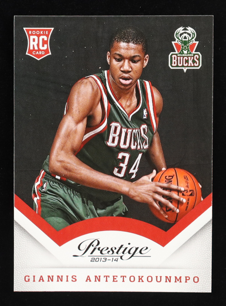 Giannis Antetokounmpo 2013-14 Prestige #175 RC at PristineAuction.com Giannis Antetokounmpo 2013-14 Prestige #175 RC at PristineAuction.com