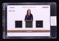 Co Bao 2024 Keepsake Edition Triple Relic Authentic Rambo II #228 #45/50 at PristineAuction.com
