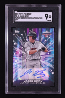 Jacob Berry 2023 Topps Pro Debut Future Cornerstones Autographed #FCJB #7/99 RC (SGC 9) at PristineAuction.com