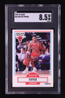 Scottie Pippen 1990-91 Fleer #30 (SGC 8.5) at PristineAuction.com