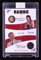 John Rambo/Robert Griggs 2024 Keepsake Edition Dual Laser Signapatch Authentic Rambo III #159 #31/50 at PristineAuction.com