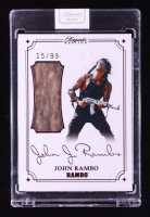 John Rambo 2024 Keepsake Edition Laser Signapatch Authentic Rambo II #23 #15/99 at PristineAuction.com