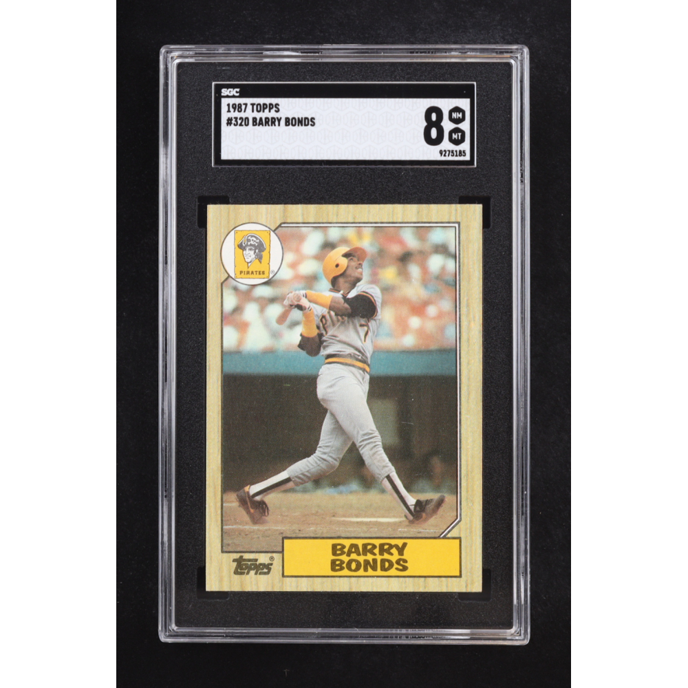 Barry Bonds 1987 Topps #320 RC (SGC 8) at PristineAuction.com