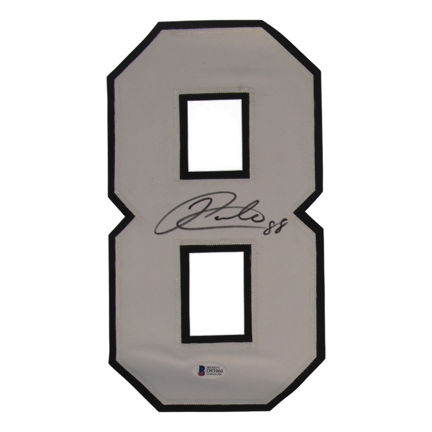 Patrick Kane Signed Jersey Number "8" Patch (Beckett) at PristineAuction.com Patrick Kane Signed Jersey Number "8" Patch (Beckett) at PristineAuction.com