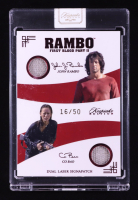 John Rambo/Co Bao 2024 Keepsake Edition Dual Laser Signapatch Authentic Rambo First Blood II #154 #16/50 at PristineAuction.com