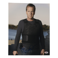 Kiefer Sutherland Signed "24" 11x14 Photo (PSA) at PristineAuction.com