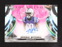 Adonai Mitchell 2024 Topps Inception Rookie Variation Autographs Magenta #RAVAM #14/99 RC at PristineAuction.com