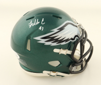 Fletcher Cox Signed Eagles Speed Mini Helmet (JSA) at PristineAuction.com