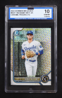 Bobby Witt Jr. 2022 Bowman Chrome Prospects Mega Box #BCP146 RC (ISA 10) at PristineAuction.com