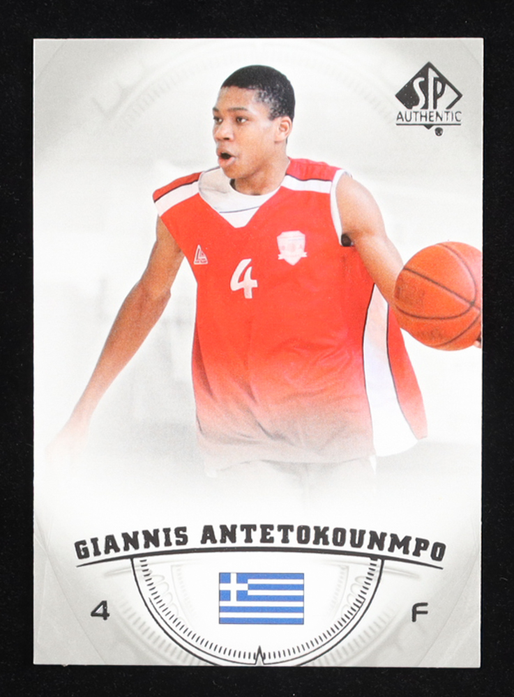 Giannis Antetokounmpo 2013-14 SP Authentic #36 RC at PristineAuction.com Giannis Antetokounmpo 2013-14 SP Authentic #36 RC at PristineAuction.com