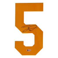 Jack Eichel Signed Jersey Number "5" Patch (Beckett) at PristineAuction.com