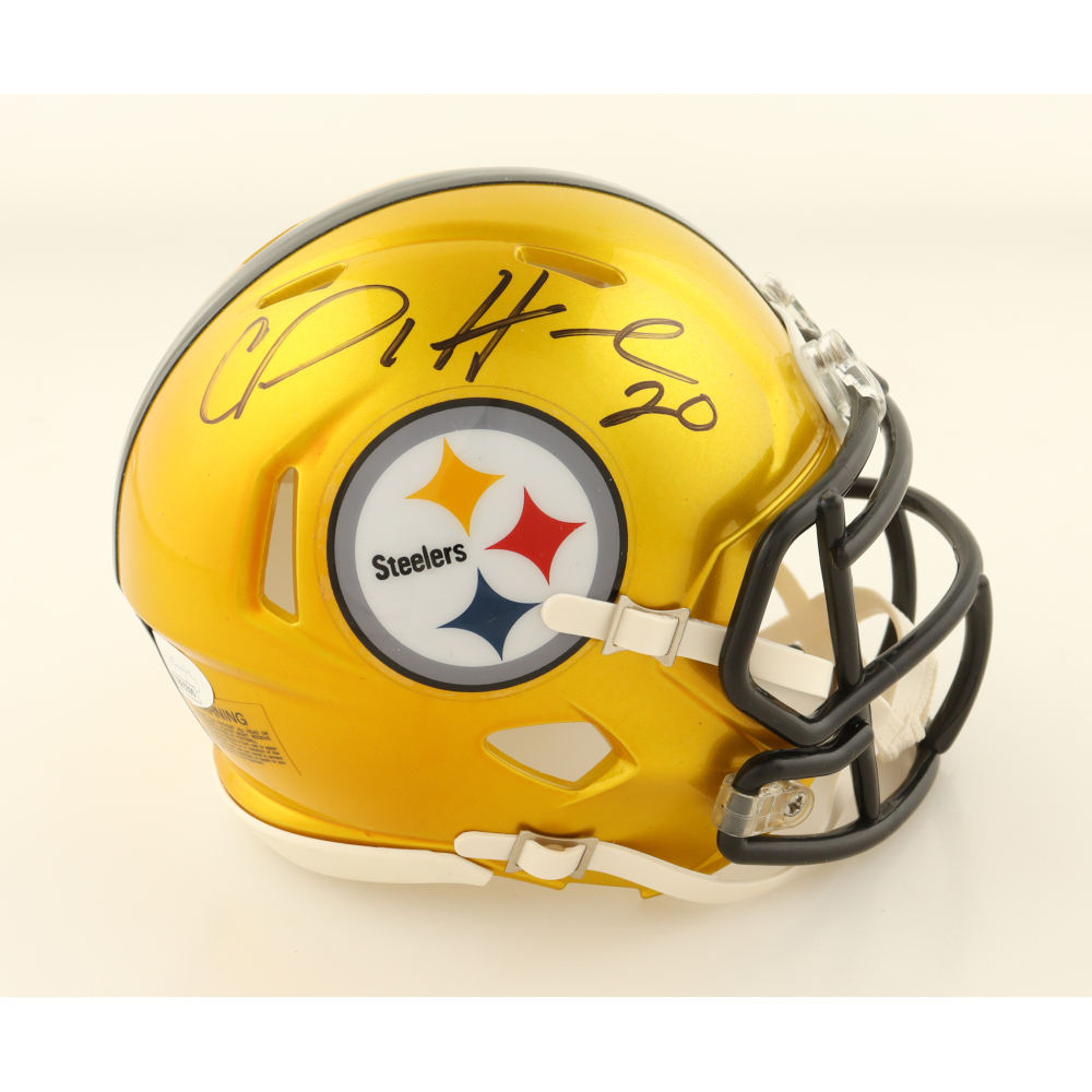 Cameron Sutton Signed Steelers Flash Alternate Speed Mini Helmet (JSA) at PristineAuction.com