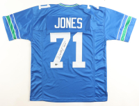 Walter Jones Signed Jersey Inscribed "HOF 14" (Beckett) at PristineAuction.com