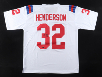 TreVeyon Henderson Signed Jersey (Authentic Ink) at PristineAuction.com