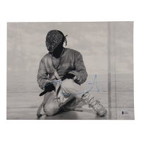 Kanye West Signed 11x14 Photo (Beckett) at PristineAuction.com
