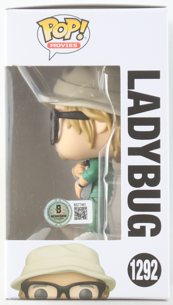 Brad Pitt Signed "Bullet Train" #1292 Ladybug Funko Pop! Vinyl Figure (Beckett) at PristineAuction.com Brad Pitt Signed "Bullet Train" #1292 Ladybug Funko Pop! Vinyl Figure (Beckett) at PristineAuction.com