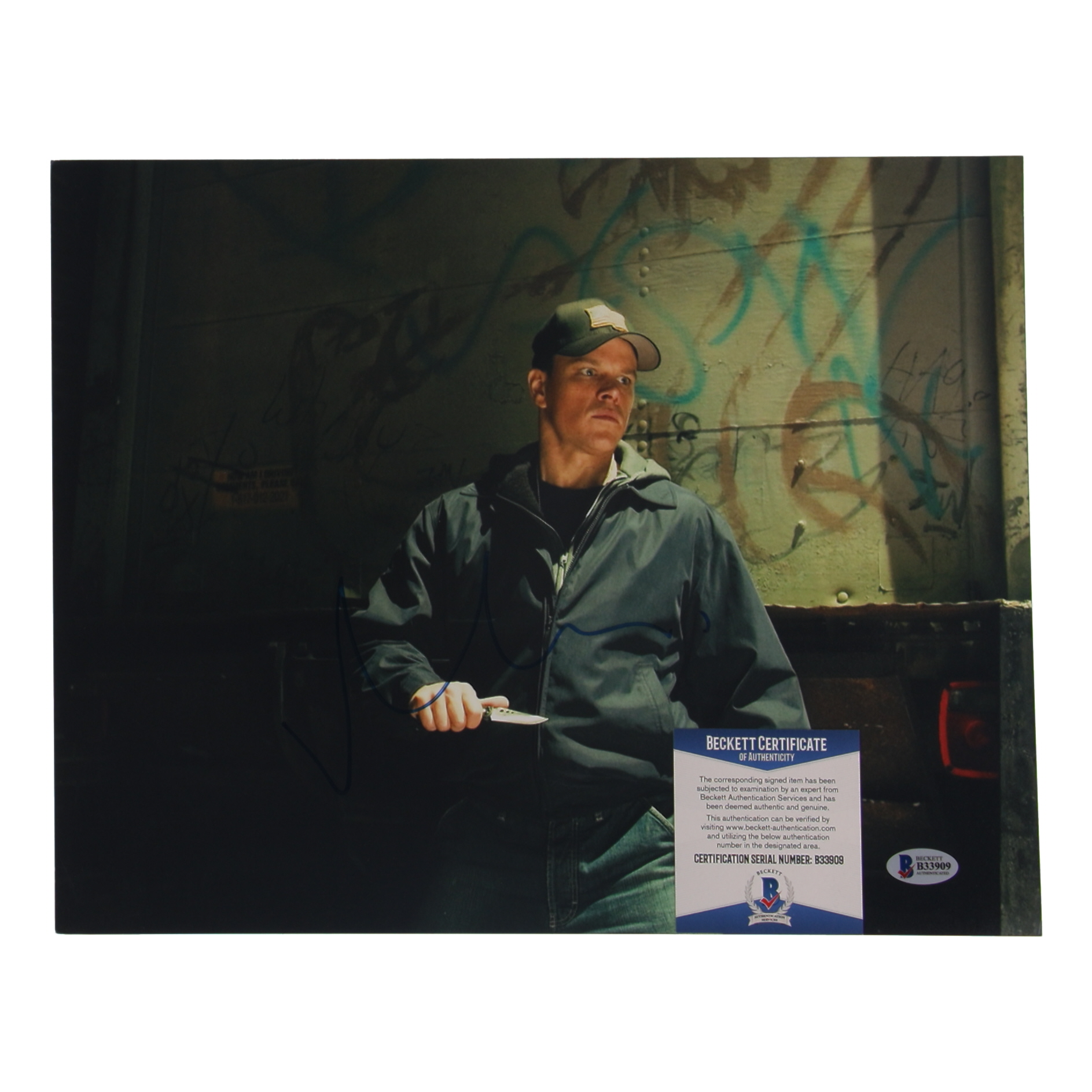 Matt Damon Signed "The Departed" 11x14 Photo (Beckett) at PristineAuction.com Matt Damon Signed "The Departed" 11x14 Photo (Beckett) at PristineAuction.com
