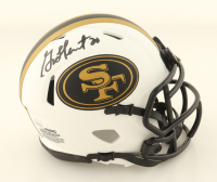 Garrison Hearst Signed 49ers Lunar Eclipse Alternate Speed Mini Helmet (JSA) at PristineAuction.com