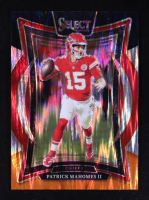 Patrick Mahomes II 2024 Select Prizm Black and Orange Shock #33 at PristineAuction.com