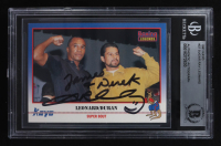 Sugar Ray Leonard Signed 1991 Kayo #37 (BGS) at PristineAuction.com