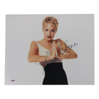 Sharon Stone Signed 11x14 Photo (PSA) at PristineAuction.com