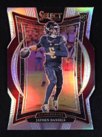 Jayden Daniels 2024 Select Prizm Silver Die Cut #26 RC at PristineAuction.com