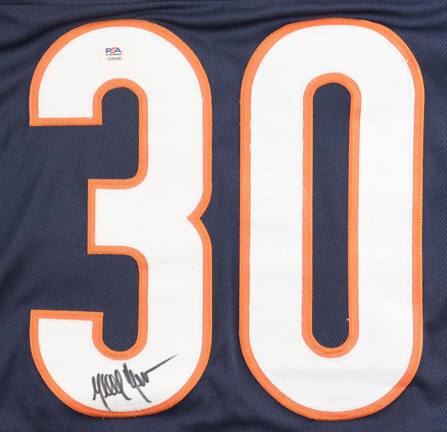 Mike Brown Signed Career Highlight Stat Jersey (PSA) at PristineAuction.com Mike Brown Signed Career Highlight Stat Jersey (PSA) at PristineAuction.com