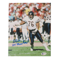 Steve McMichael Signed Bears 8x10 Photo (Beckett) at PristineAuction.com