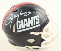 Lawrence Taylor Signed Giants Speed Mini Helmet (AWM) at PristineAuction.com