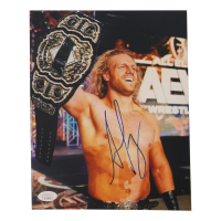 Adam Page Signed AEW 8x10 Photo (JSA) at PristineAuction.com