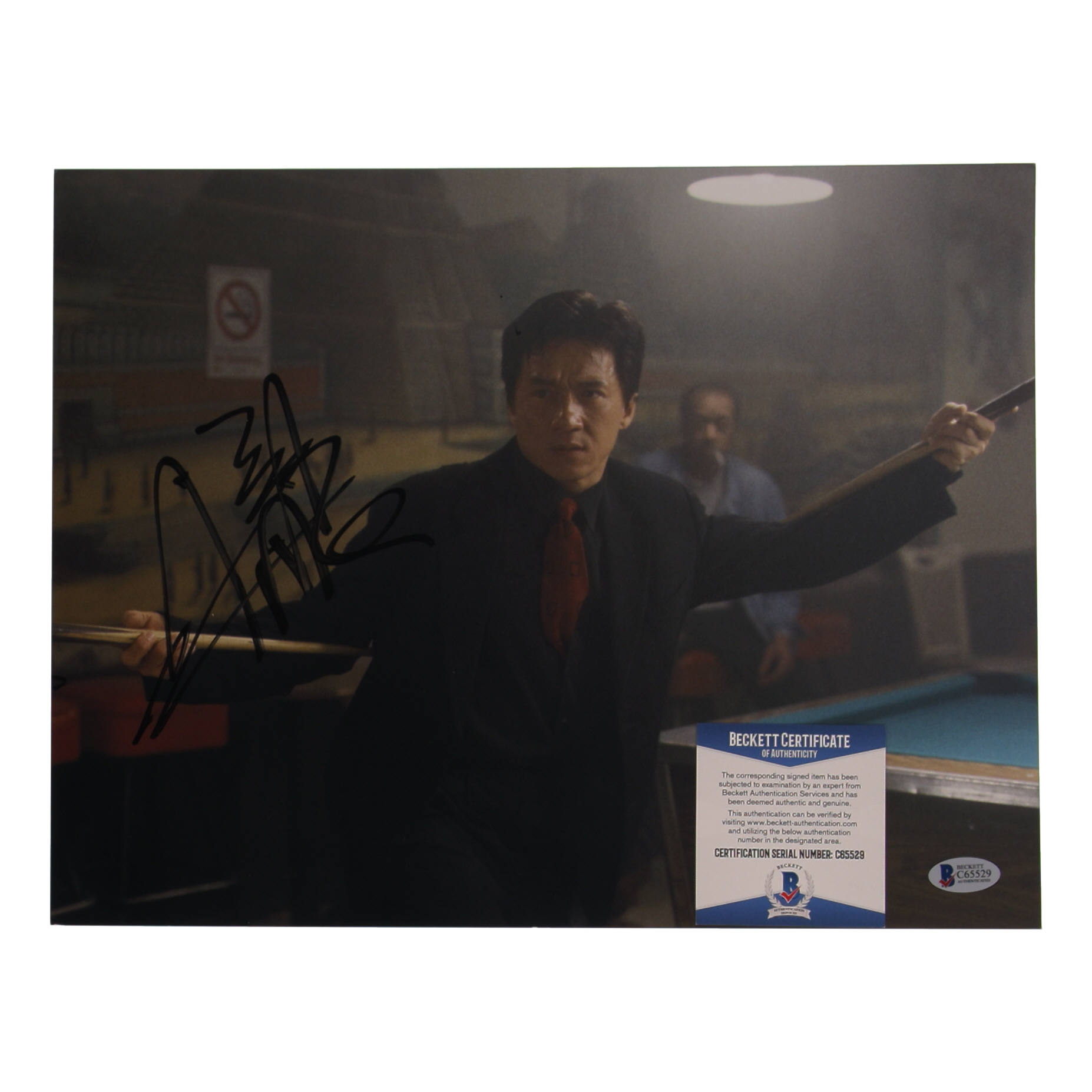 Jackie Chan Signed "Rush Hour" 11x14 Photo (Beckett) at PristineAuction.com Jackie Chan Signed "Rush Hour" 11x14 Photo (Beckett) at PristineAuction.com