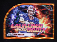 Jim Kelly 2024 Topps Cosmic Chrome Launched Into Orbit Orange Galactic Refractors #LIO19 #09/25 at PristineAuction.com