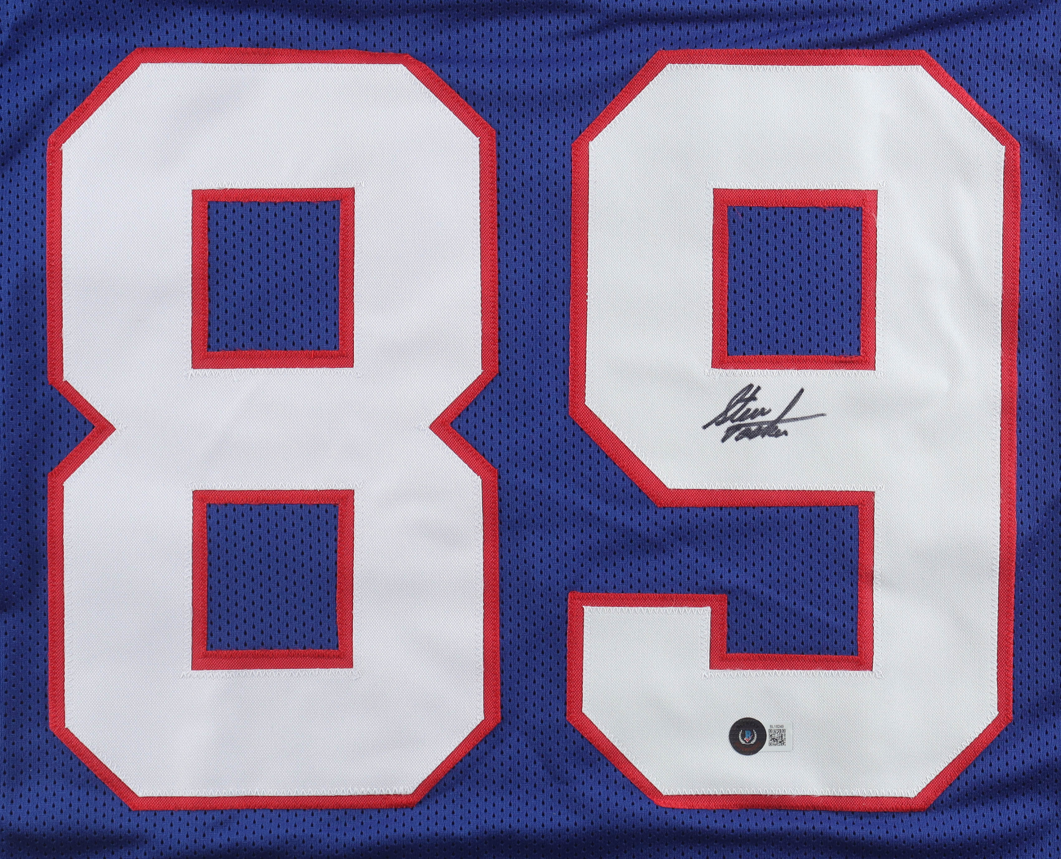 Steve Tasker Signed Jersey (Beckett) at PristineAuction.com Steve Tasker Signed Jersey (Beckett) at PristineAuction.com