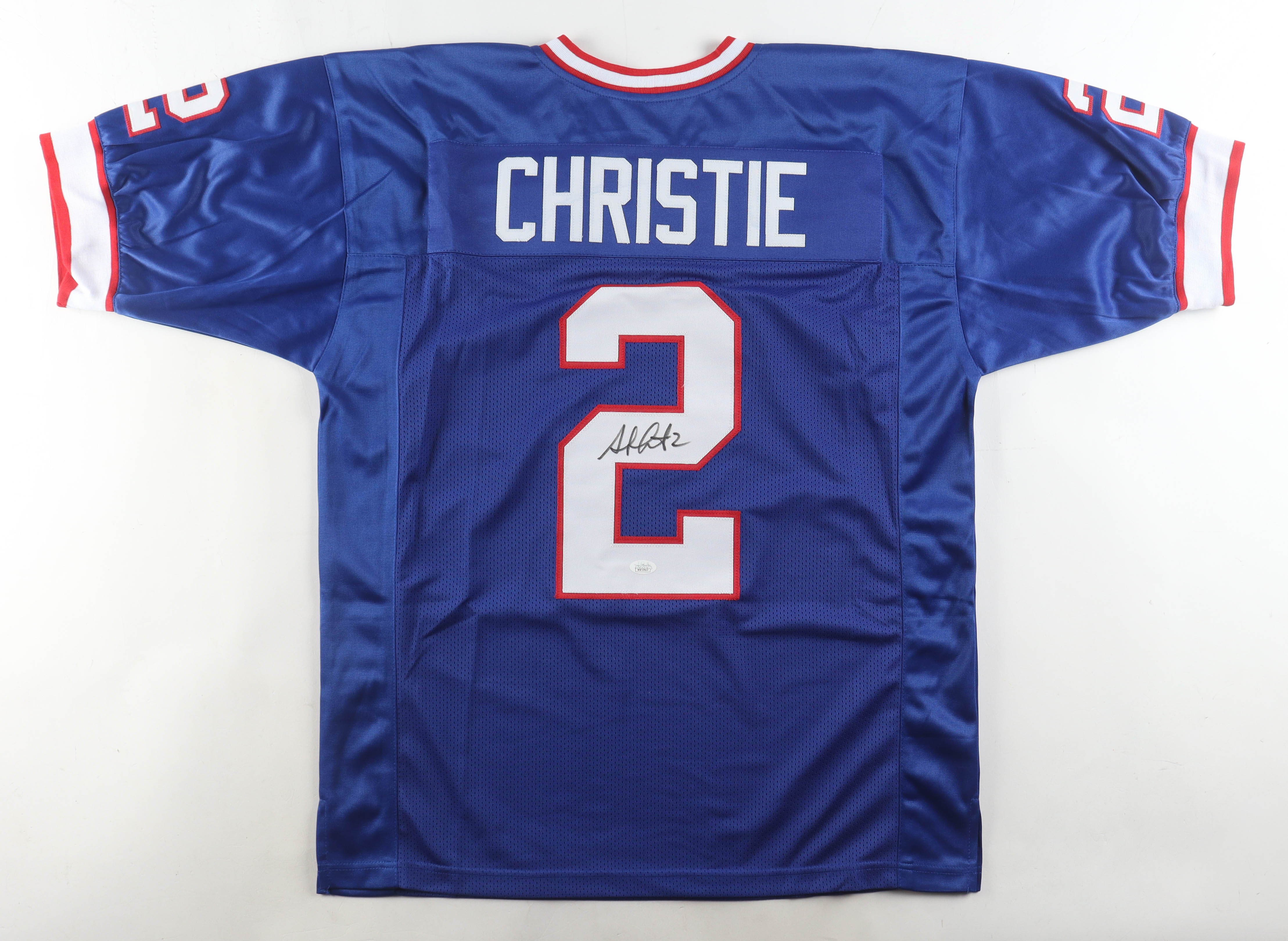 Steve Christie Signed Jersey (JSA) at PristineAuction.com Steve Christie Signed Jersey (JSA) at PristineAuction.com